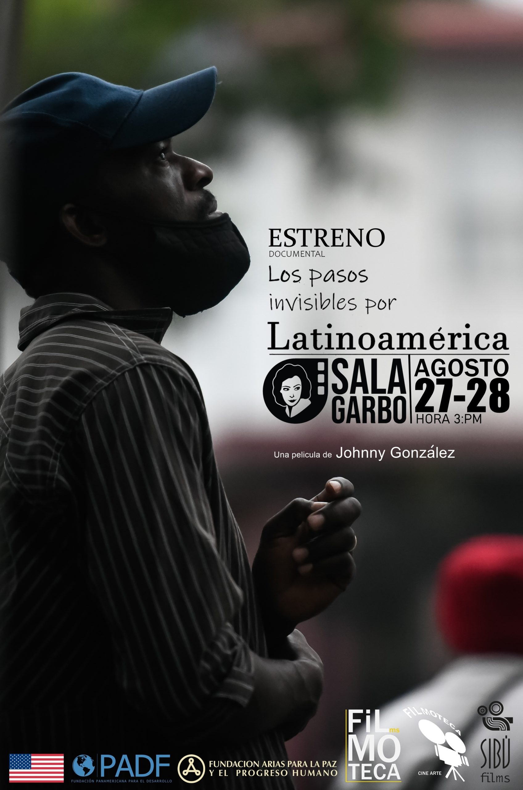 Afiche de Los pasos invisibles por Latinoamérica