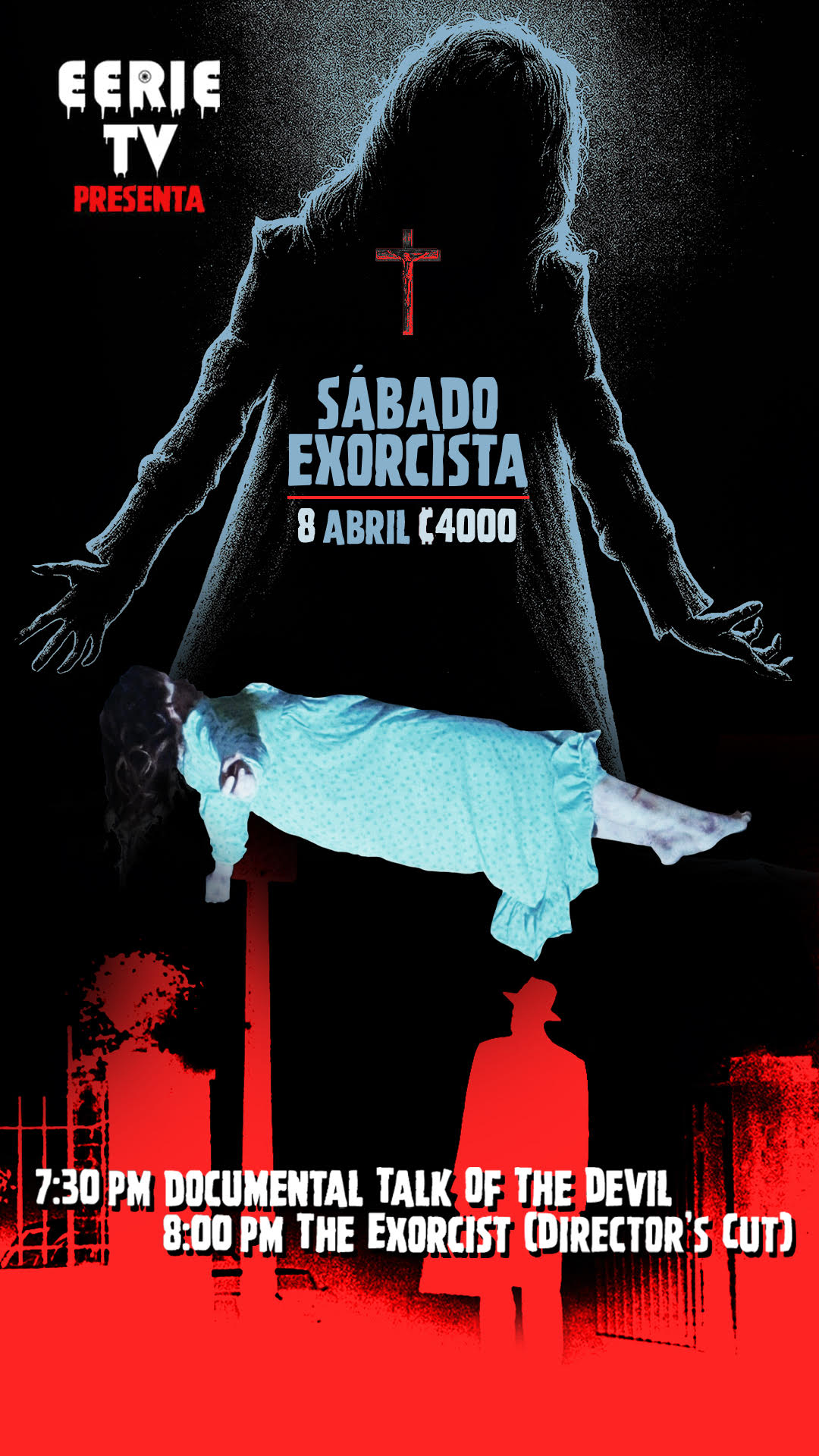 Afiche de Sábado Exorcista