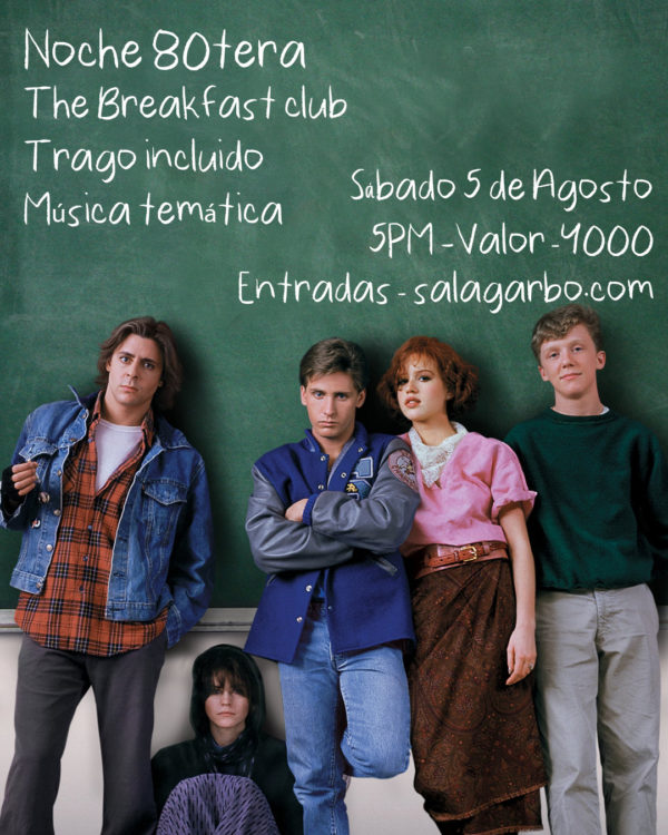 Afiche The Breakfast Club