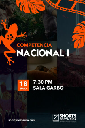 Afiche de festival SHORTS CR - Nacional 1