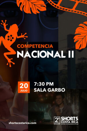 Afiche de festival SHORTS CR - Nacional 2