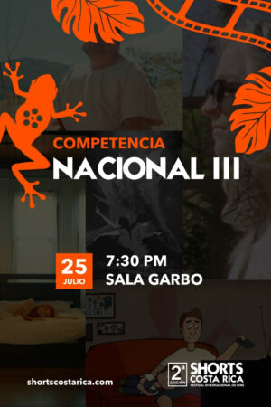 Afiche de festival SHORTS CR - Nacional 3