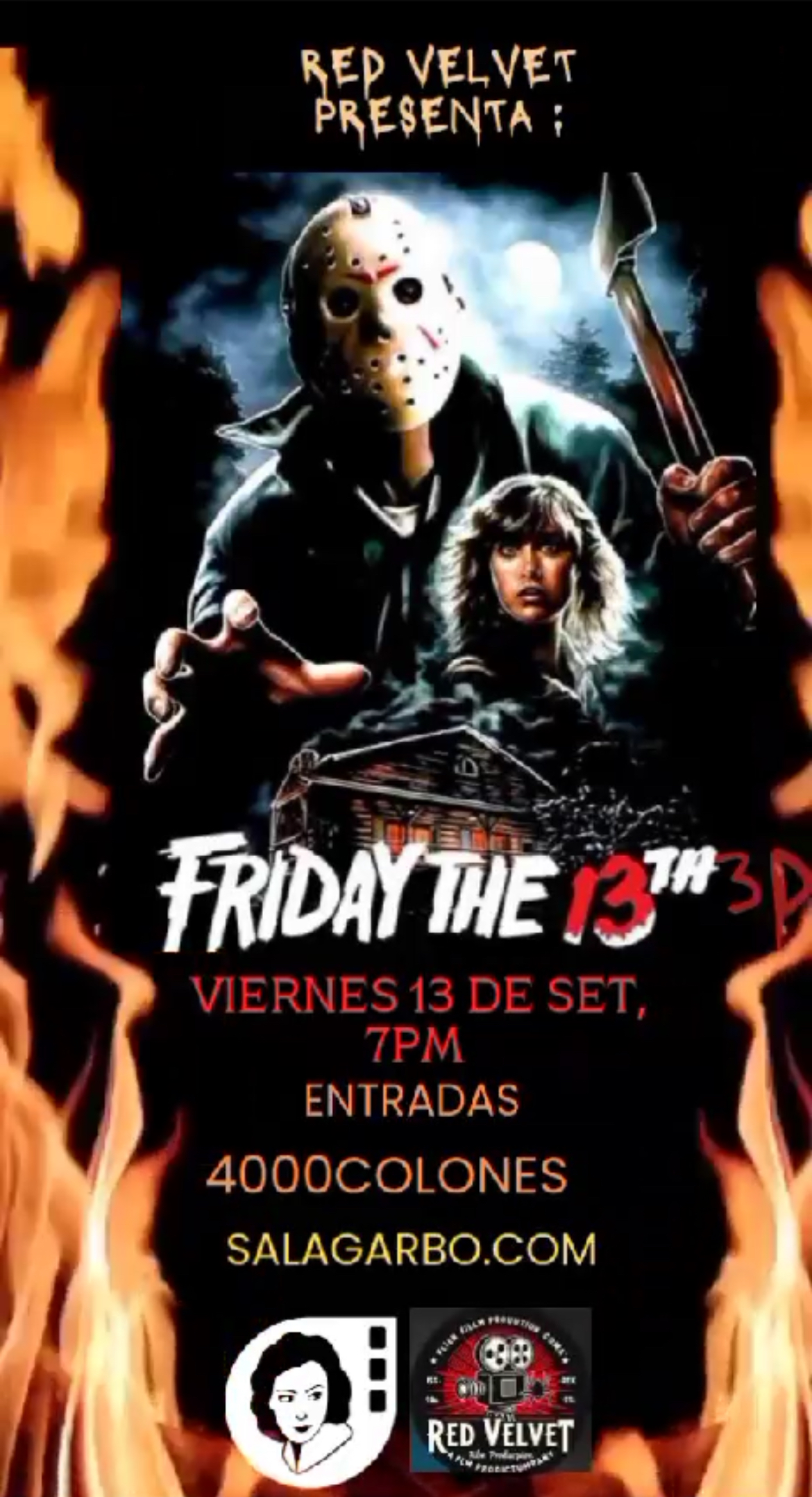 Afiche de Red Velvet presenta: Friday the 13th Part III - 3D