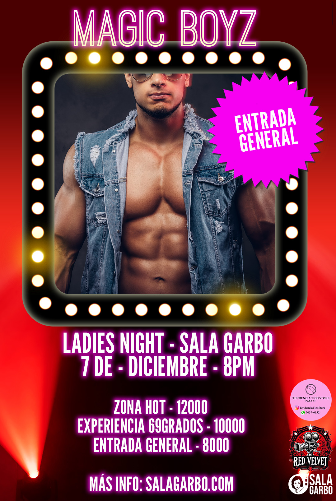 Afiche de Magic Boyz - Entrada General