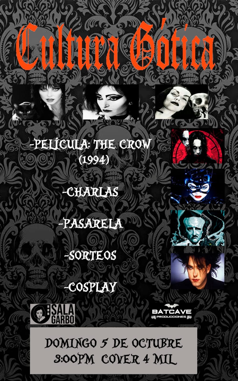 Afiche de Cultura Gótica
