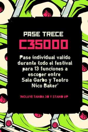 Corrosivo Film Fest - Pase Trece (para 13 funciones)