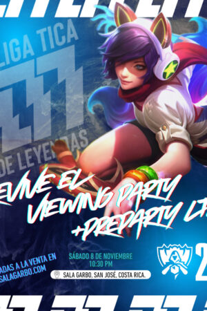 Liga Tica de Leyendas presenta el Viewing Party oficial del Mundial de League of Legends - Minion (Entrada General)