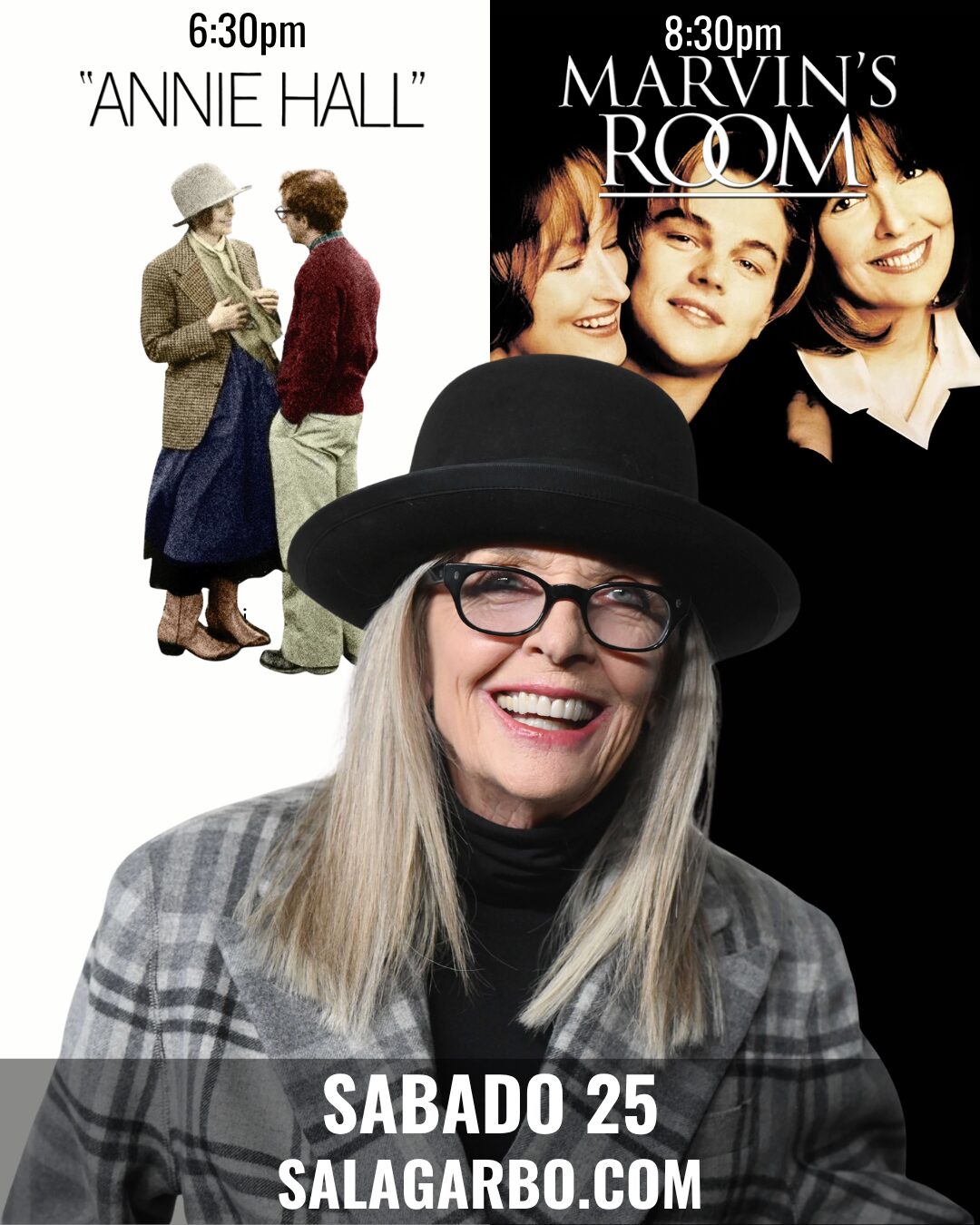 Afiche de Doble tanda Diane Keaton