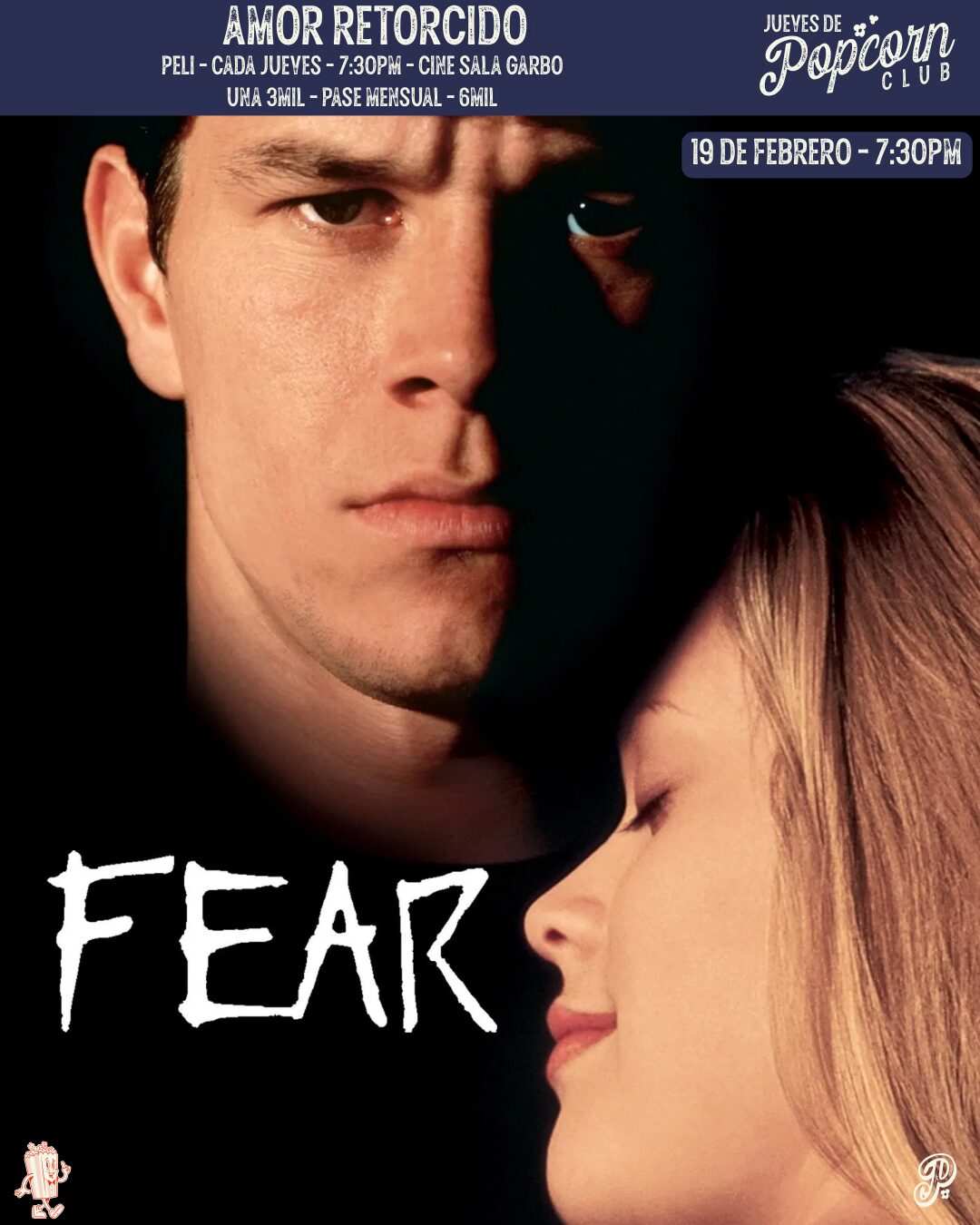 Popcorn Club presenta: Amor Retorcido (Pase Mensual) - Imagen 4