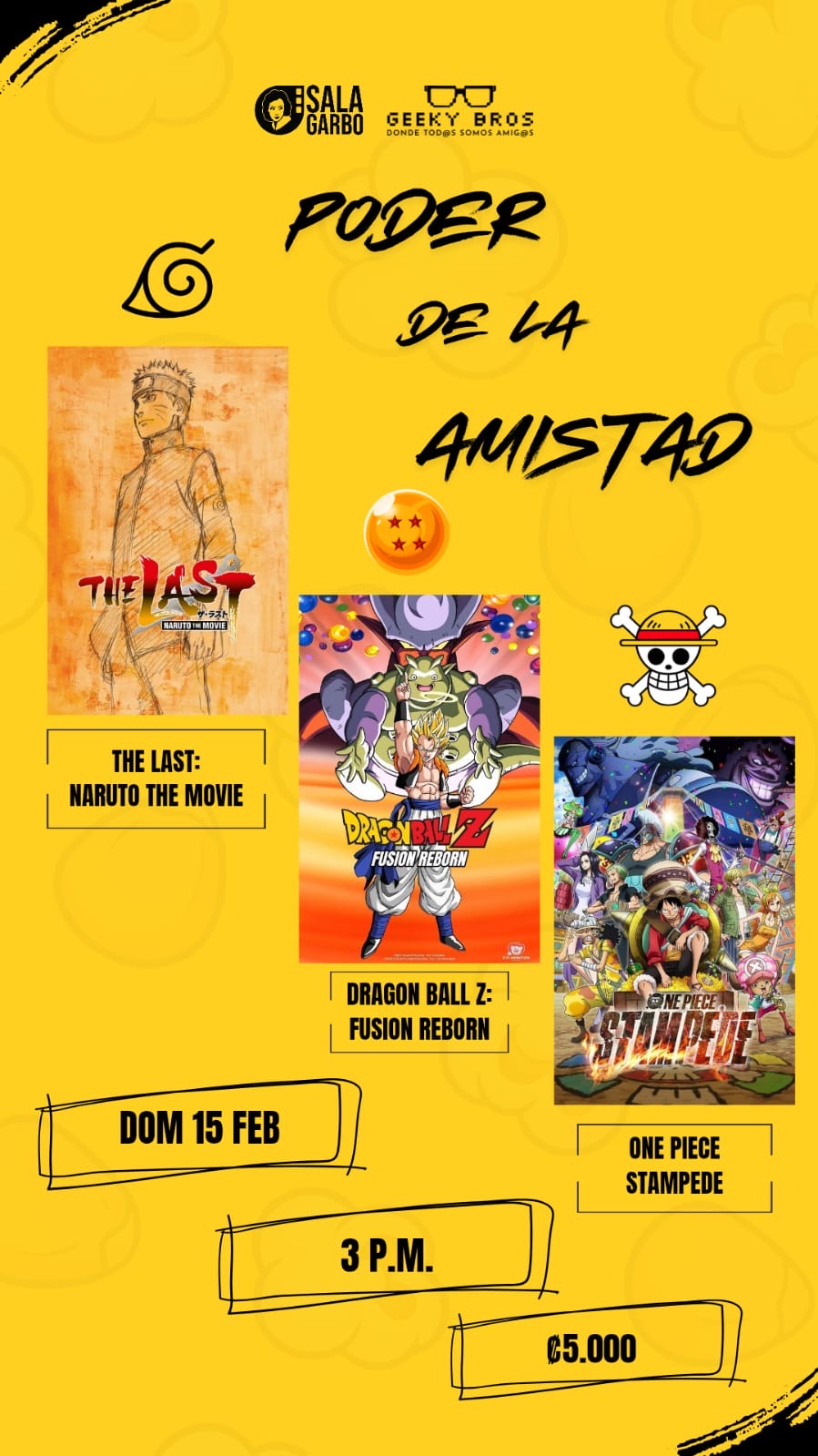 Geeky Bros presenta: Poder de la amistad