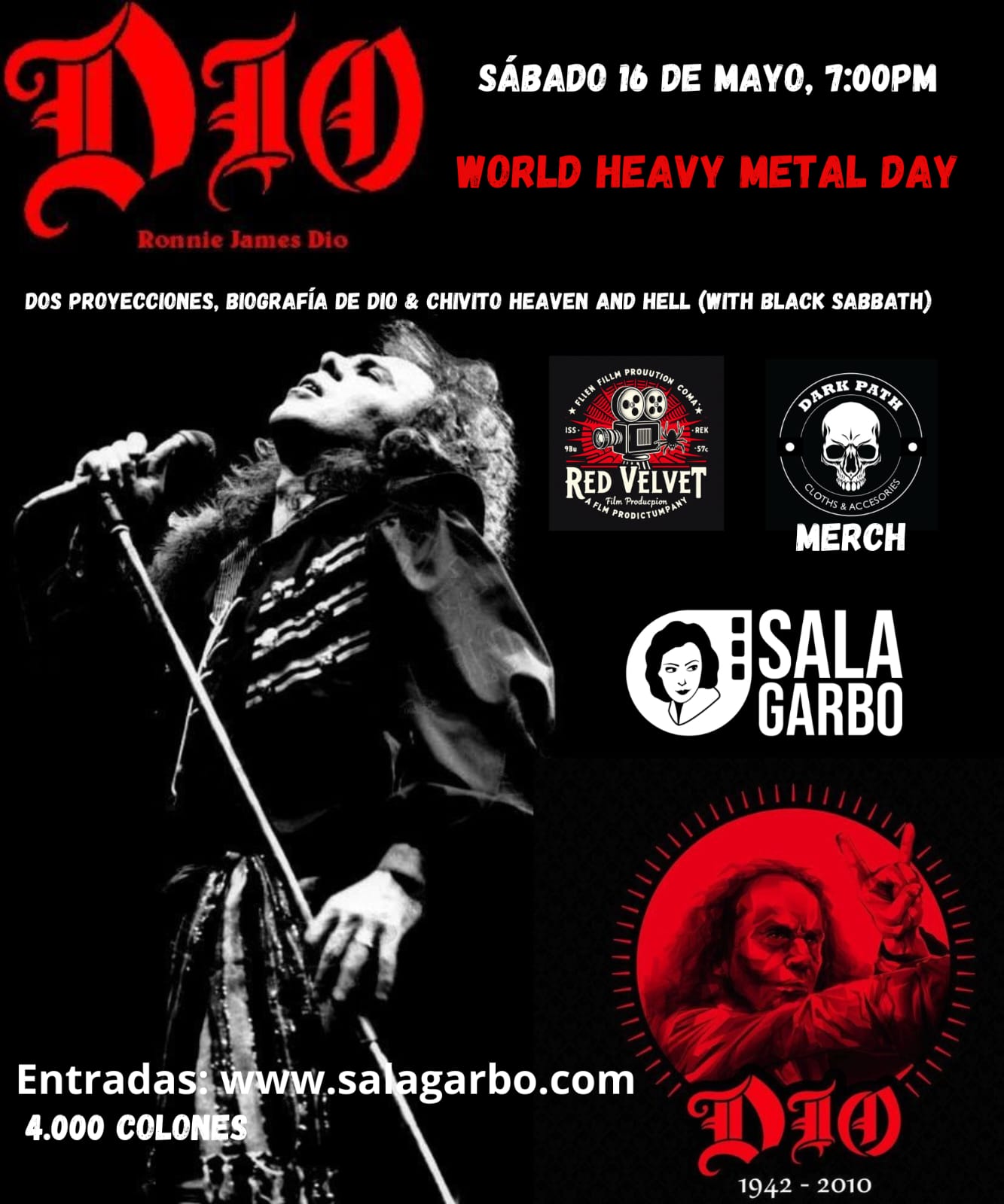Afiche de Red Velvet presenta: World Heavy Metal Day