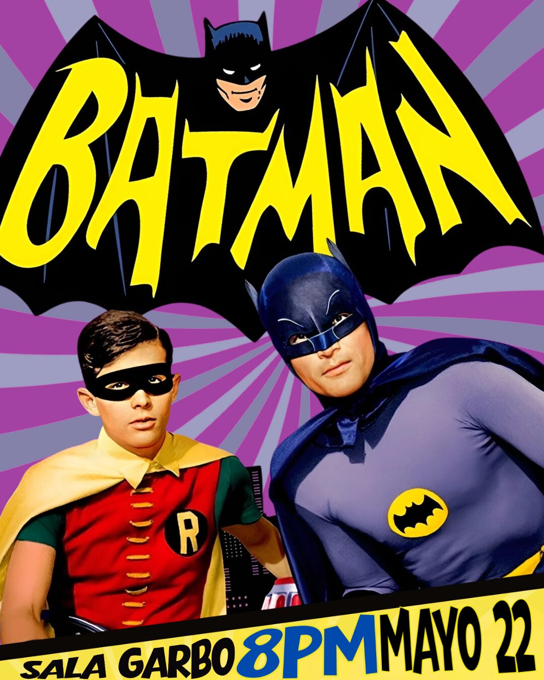 Afiche de Garbo Serie B presenta: Batman