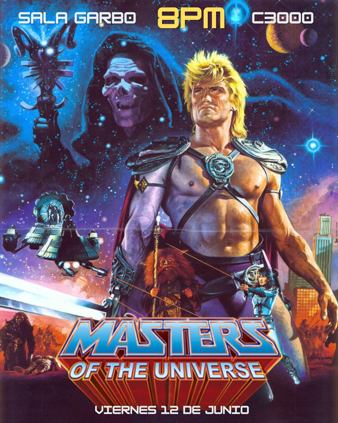 Afiche de Garbo Serie B presenta: Masters of the Universe