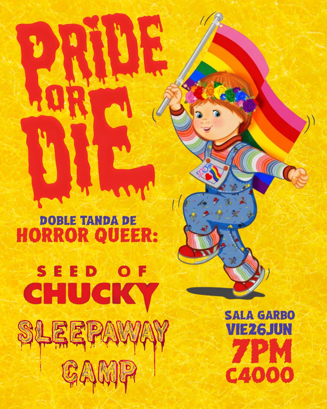 Afiche de Garbo Serie B presenta: Pride or Die