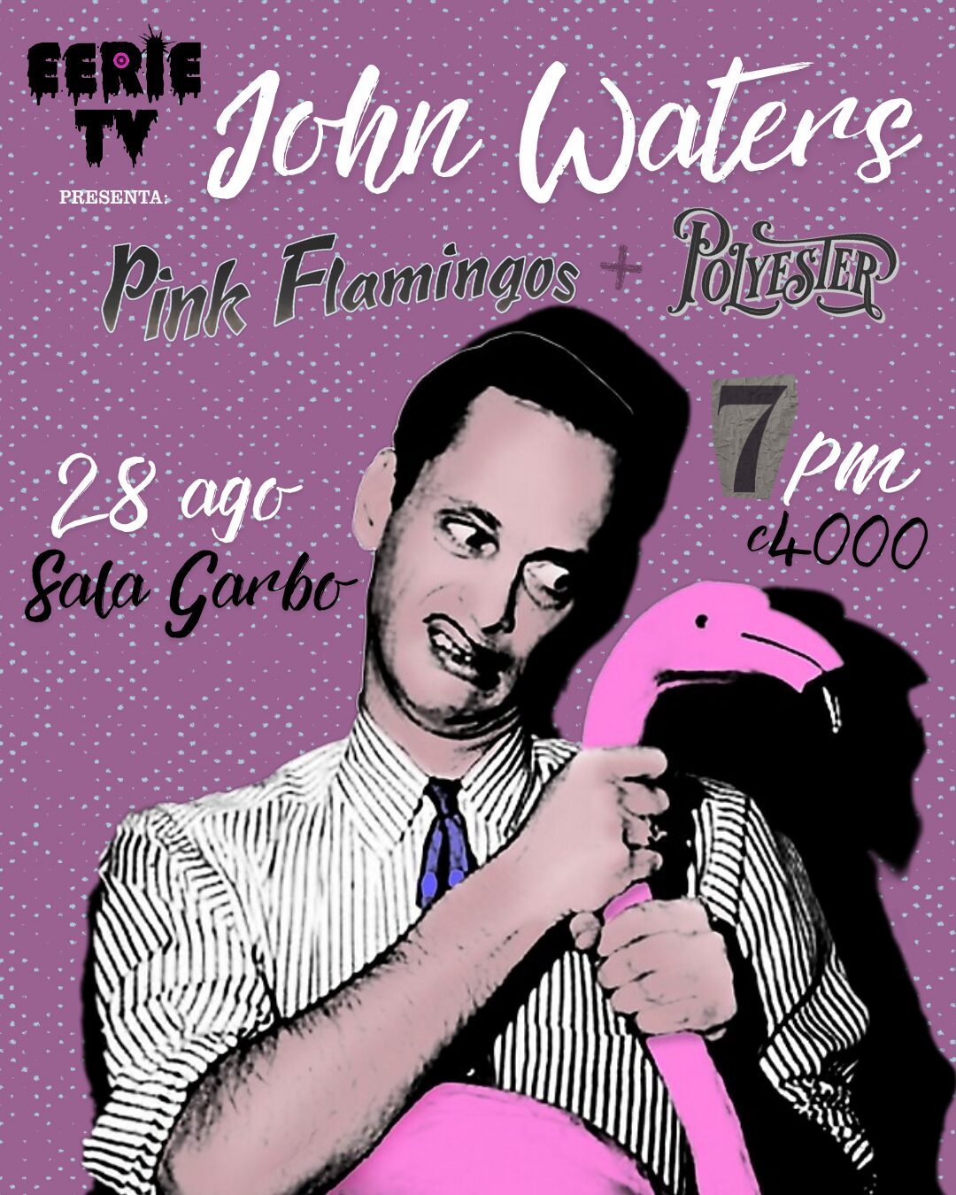 Afiche de Eerie TV presenta: Doble tanda John Waters