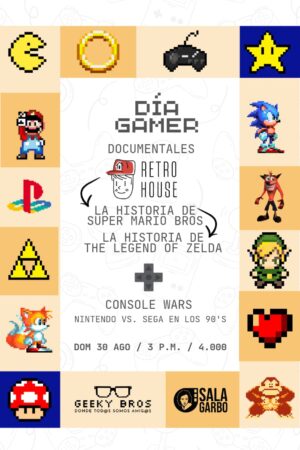 Geeky Bros presenta Celebración Día del Gamer