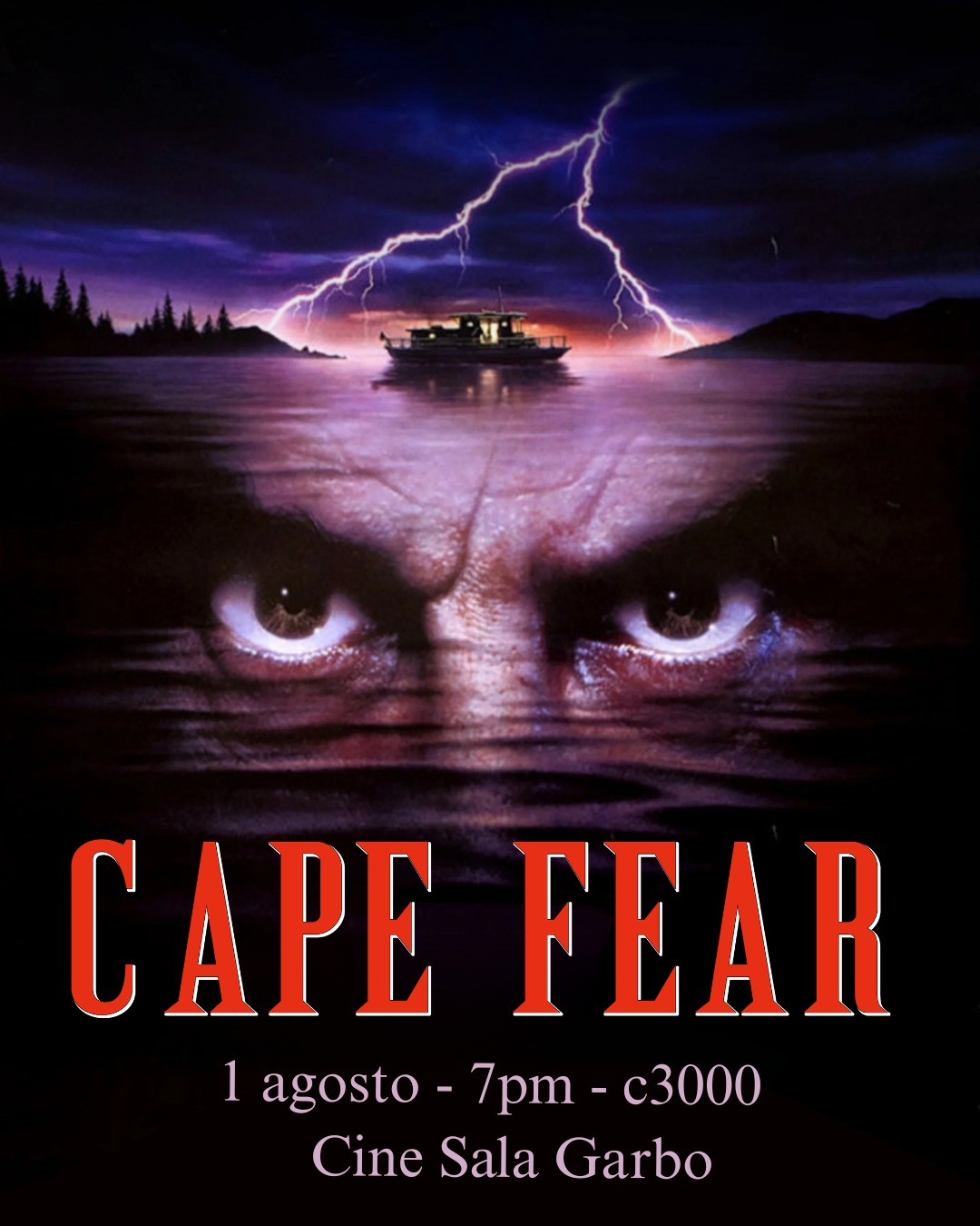 Afiche de Cape Fear (1991)