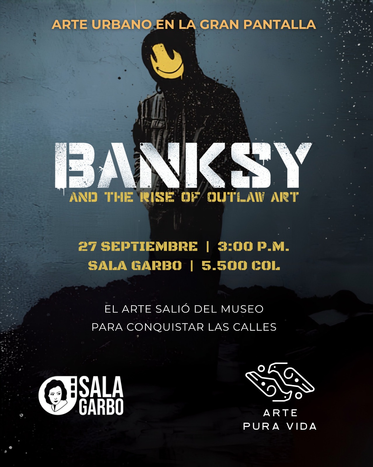Afiche de Arte Pura Vida presenta: Banksy and the Rise of Outlaw Art (2020)