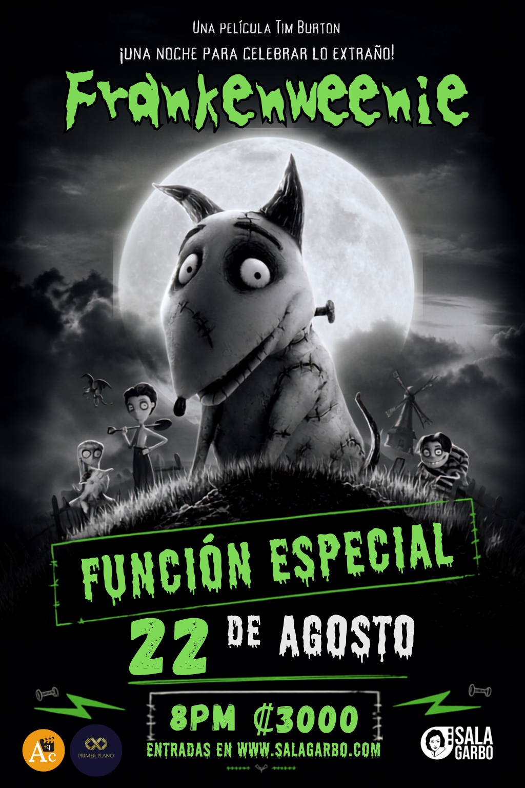 Afiche de Detrás de Cámara presenta: Frankenweenie