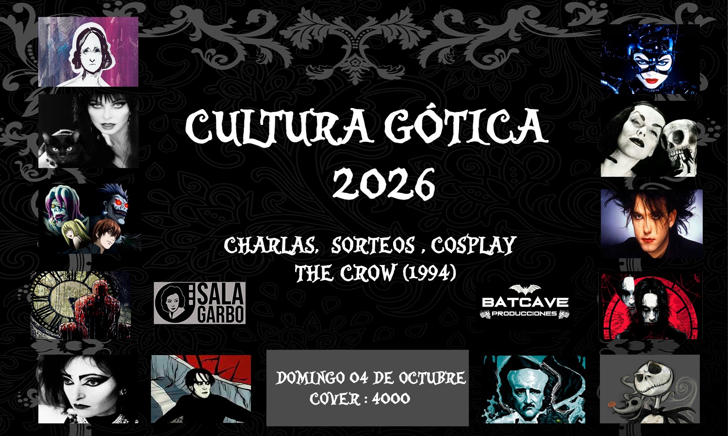 Afiche de Cultura Gótica 2026