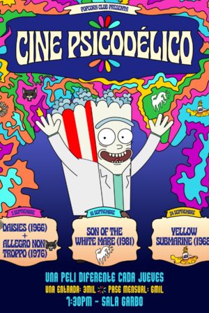 Popcorn Club presenta: Cine Psicodélico (1 película)