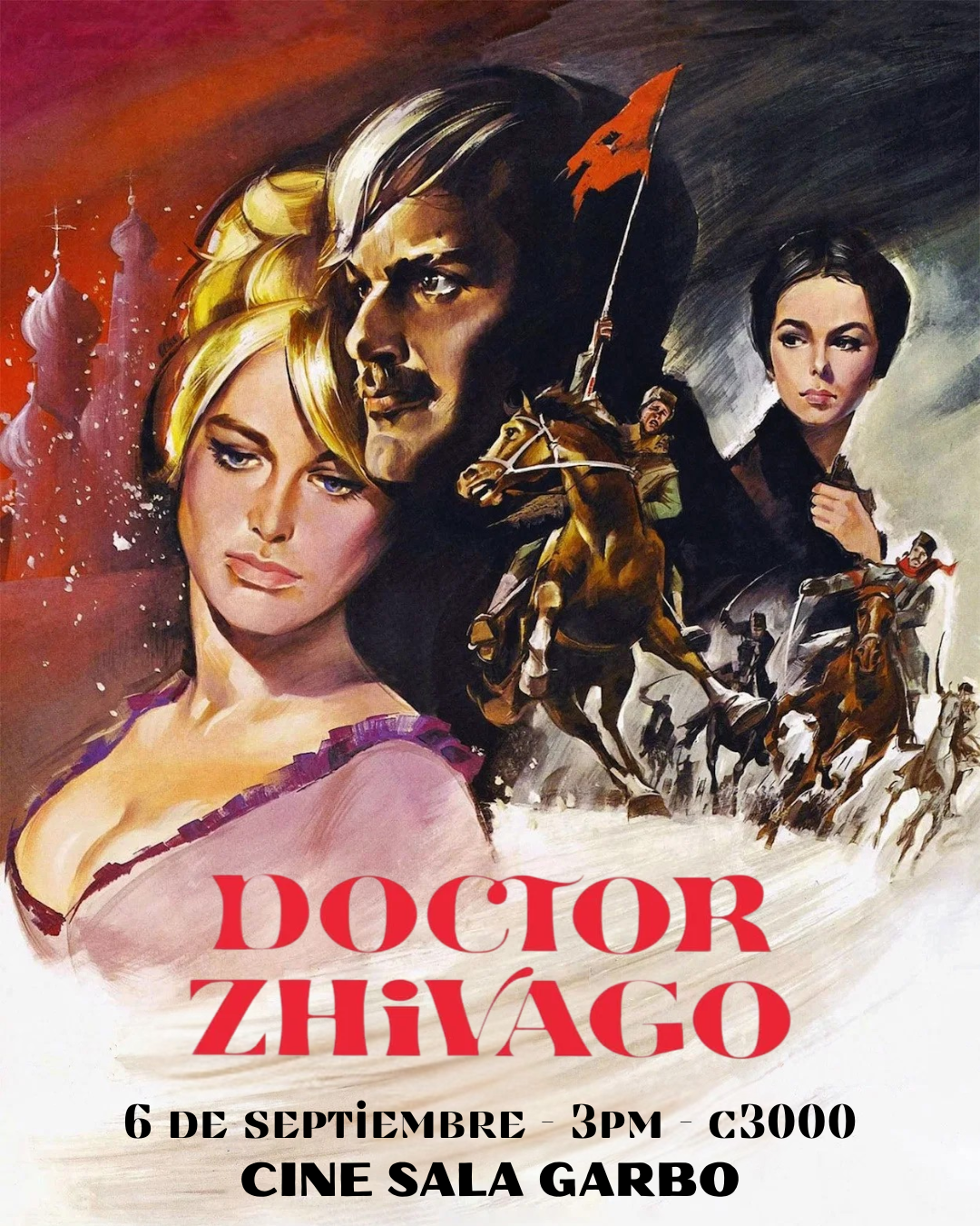 Afiche de Domingos Épicos: Doctor Zhivago (1965)