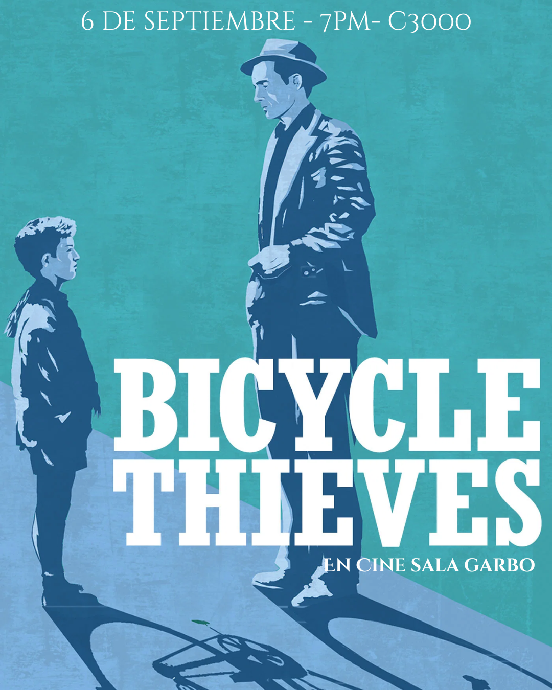 Afiche de Bicycle Thieves (1948)