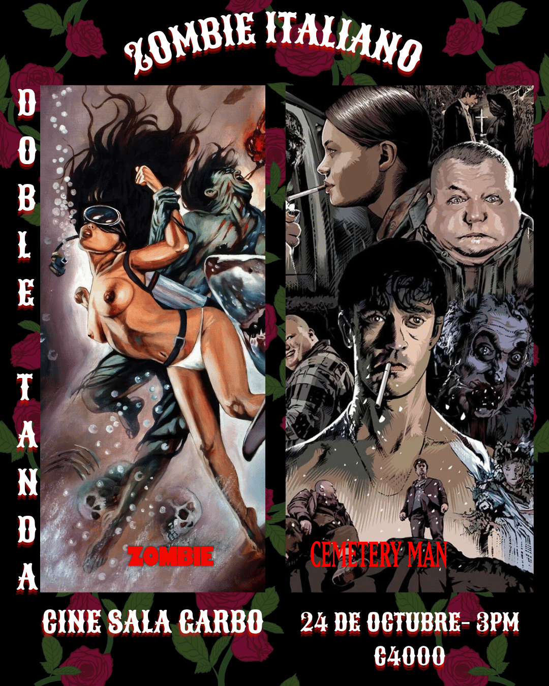 Afiche de Doble tanda: Zombi Italiano