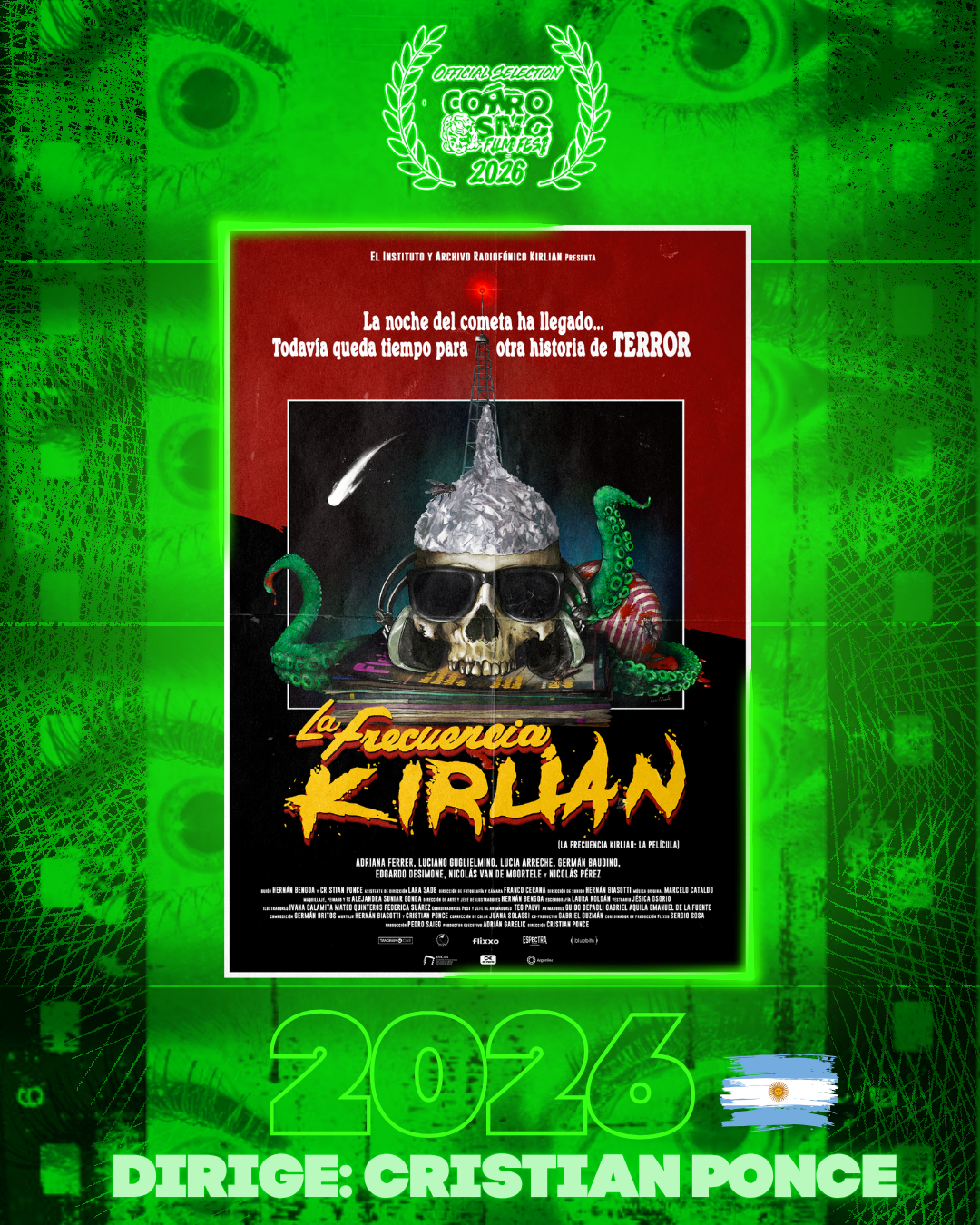 Afiche de Corrosivo Film Fest presenta: La Frecuencia Kirlian (2026)