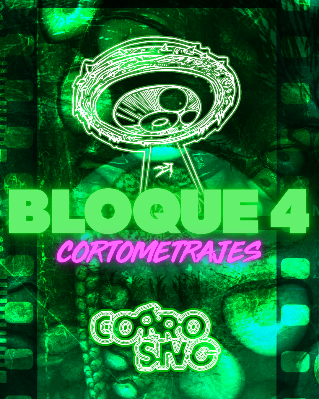 Afiche de Corrosivo Film Fest - Bloque 4 de Cortometrajes