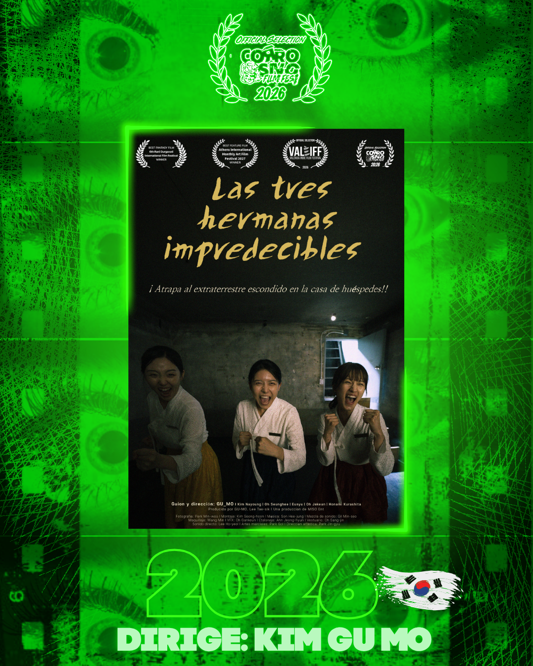 Afiche de Corrosivo Film Fest presenta: Las 3 Hermanas Impredecibles (2026)