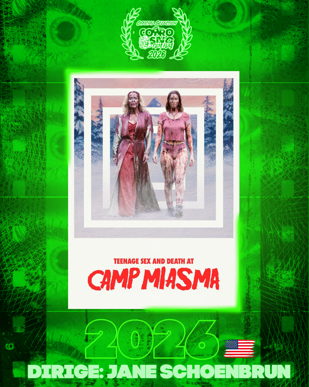 Afiche de Corrosivo Film Fest presenta: Teenage Sex and Death at Camp Miasma (2026)