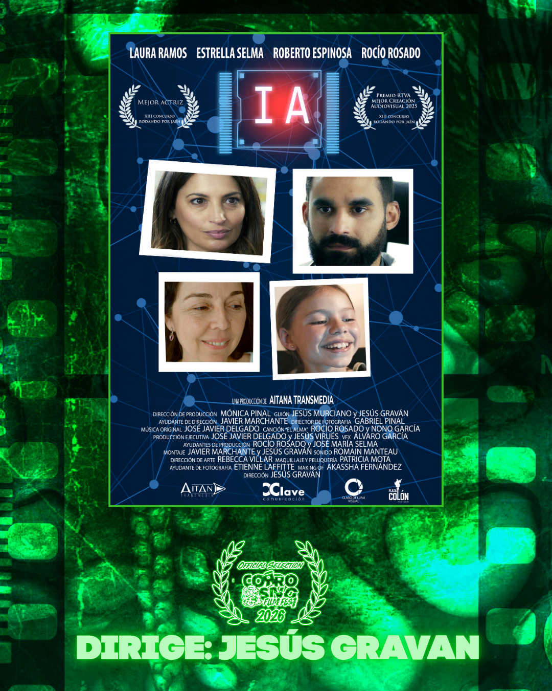 Corrosivo Film Fest - Bloque 1 de Cortometrajes - Imagen 6