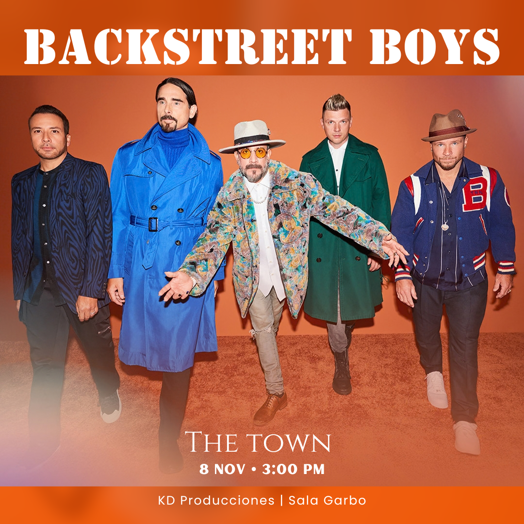 Afiche de Backstreet Boys The Town