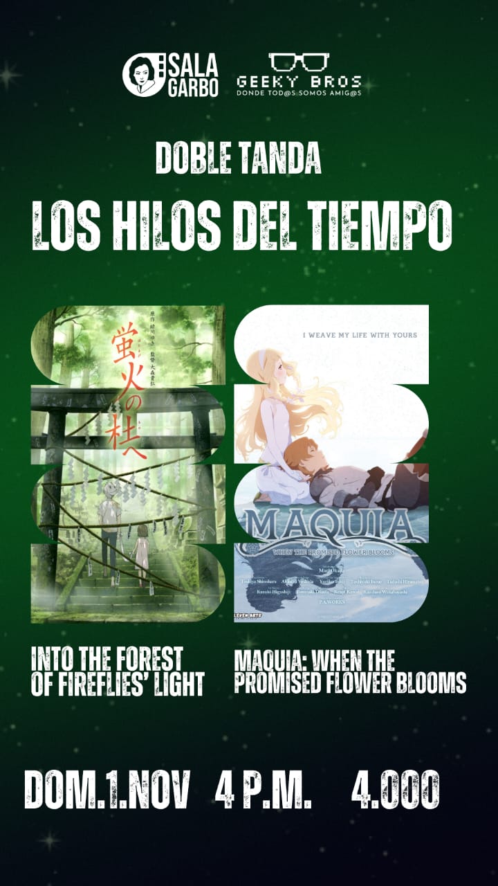 Afiche de Geeky Bros presenta: Doble tanda: Los Hilos del Tiempo